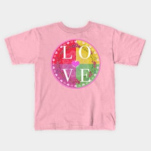 Love Is A Four Letter Word No.2 Kids T-Shirt